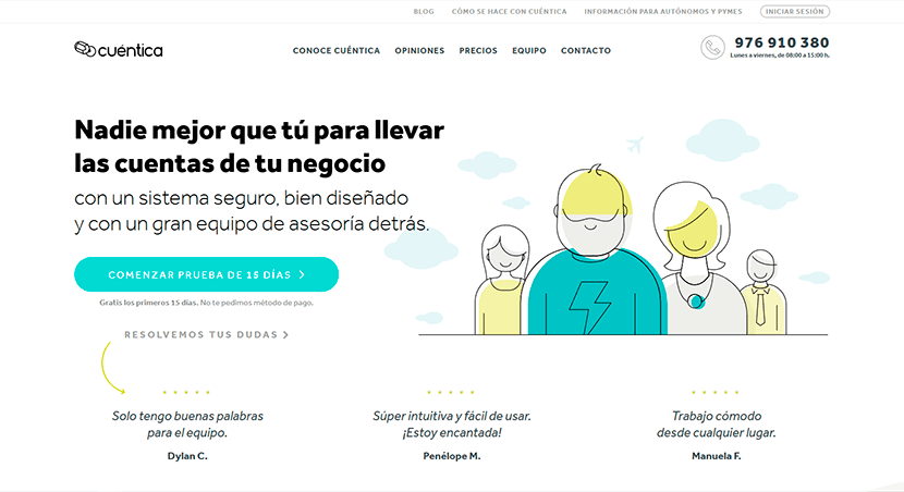 Cuéntica Sistema seguro para llevar las cuentas de tu negocio, Cuéntica