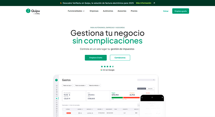 Quipu Plataforma de gestión de negocios Quipu